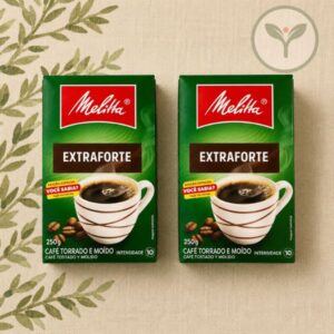MelittaExtraforte250g Café Melitta Extraforte 250g tostado y molido intensidad 10 para filtro y cafetera eléctrica