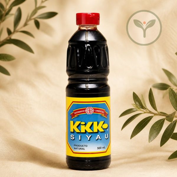 Salsa de Soya Kikko 500ml para arroz chaufa salteados tofu y cocina chifa