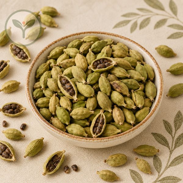 VainasdeCardamomoEnteras125g Vainas de cardamomo enteras 125g Yogi Foods para chai café arroz especiado currys e infusiones
